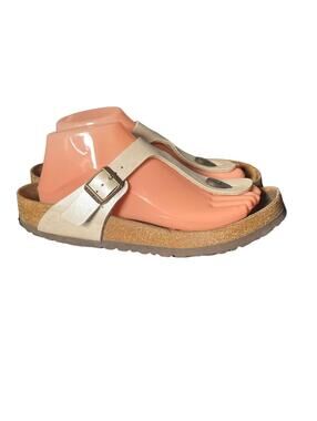 Birkenstock Gizeh Birko-Flor Thong Sandals Antique Lace Size 39 US Women's 8.5